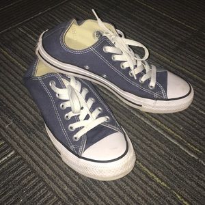 Blue converse